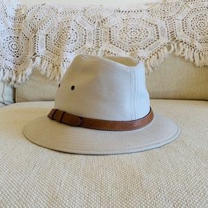 Khaki London Fog Rain Hat